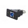 Adapter | USB A socket,USB B socket | SLIM | USB 3.0 | gold-plated image 2