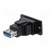 Adapter | USB A socket,USB B socket | SLIM | USB 3.0 | gold-plated image 6