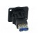 Coupler | USB A socket,both sides | FT | USB 3.0 | metal | 19x24mm image 5