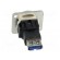 Coupler | USB A socket,both sides | FT | USB 3.0 | metal | 19x24mm image 5