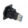 Coupler | USB A socket,USB B socket | FT | USB 3.0 | metal | 19x24mm image 6