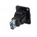 Coupler | USB A socket,USB B socket | FT | USB 3.0 | metal | 19x24mm image 6