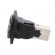 Coupler | USB A socket,USB B socket | FT | USB 3.0 | plastic | 19x24mm image 3