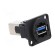 Coupler | USB A socket,USB B socket | FT | USB 3.0 | plastic | 19x24mm image 8