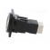 Coupler | USB B socket,both sides | FT | USB 2.0 | metal | 19x24mm image 3