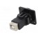 Coupler | USB B socket,both sides | FT | USB 2.0 | metal | 19x24mm image 6