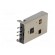 Plug | USB A | on PCBs | SMT | PIN: 4 | horizontal | USB 2.0 image 6