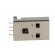 Plug | USB A | on PCBs | SMT | PIN: 4 | horizontal | USB 2.0 image 7