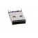 Plug | USB A | on PCBs | SMT | PIN: 4 | horizontal | USB 2.0 | gold-plated image 9
