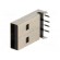 Plug | USB A | on PCBs | THT | PIN: 4 | angled 90° | USB 2.0 image 1