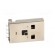 Plug | USB A | on PCBs | THT | PIN: 4 | angled 90° | USB 2.0 image 7