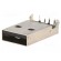 Plug | USB A | THT | angled 90° | 1.5A | Contacts: phosphor bronze | 500V paveikslėlis 1