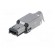 Plug | USB mini Hirose | soldering | PIN: 4 | nickel plated | 500mA paveikslėlis 2