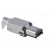 Plug | USB mini Hirose | soldering | PIN: 4 | nickel plated | 500mA paveikslėlis 8