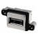 Socket | USB A | MUSB | for panel mounting,screw | THT | angled 90° фото 1