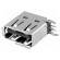 Socket | USB A | on PCBs | THT | PIN: 4 | side,angled 90° | USB 2.0 image 1