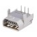 Socket | USB AB mini | on PCBs | THT | PIN: 5 | angled 90° image 2
