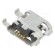 Socket | USB B micro | on PCBs | SMT | PIN: 5 | horizontal | USB 2.0 image 2