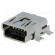 Socket | USB B mini | on PCBs | SMT | PIN: 5 | horizontal | gold-plated image 1