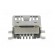 Socket | USB B mini | SMT | horizontal | USB 2.0 | gold-plated paveikslėlis 5