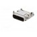 Socket | USB C | on PCBs | SMT | horizontal | USB 3.1 | gold flash | 1A image 2