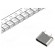 Socket | USB C | SMT | PIN: 16 | vertical | top board mount | USB 2.0 | 5A image 1