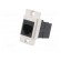 Coupler | DUALSLIM | Cat: 3 | Layout: 6p4c | RJ11 socket,both sides image 2