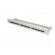 Patch panel | RJ45 | Cat: 6 | RACK | grey | Number of ports: 24 | 19" image 3