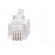 Plug | RJ10 | PIN: 4 | unshielded | gold-plated | Layout: 4p4c | 26AWG | IDC image 9