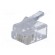Plug | RJ12 | PIN: 4 | Layout: 6p4c | for cable | IDC,crimped image 2