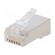 Plug | RJ45 | PIN: 8 | Cat: 5e | shielded | Layout: 8p8c | for cable image 1