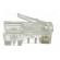 Plug | RJ45 | PIN: 8 | Cat: 5e | unshielded | Layout: 8p8c | for cable | male image 7