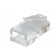 Plug | RJ45 | PIN: 8 | Cat: 6 | Layout: 8p8c | for cable | IDC,crimped image 6
