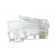 Plug | RJ45 | PIN: 8 | Cat: 6 | Layout: 8p8c | for cable | IDC,crimped image 7