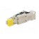 Connector: RJ45 | plug | PIN: 8 | gold-plated | Layout: 8p8c | for cable paveikslėlis 2