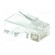 Plug | RJ45 | PIN: 8 | unshielded | gold-plated | Layout: 8p8c | 26AWG | IDC image 8