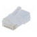 Plug | RJ50 | PIN: 10 | Layout: 10p10c | IDC,crimped | for cable image 2