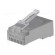 Plug | RJ50 | PIN: 10 | shielded | gold-plated | Layout: 10p10c | IDC image 2