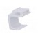 Protection cap | Colour: white | for panel mounting,snap fastener paveikslėlis 4