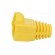 RJ45 plug boot | 5.8mm | Colour: yellow paveikslėlis 3