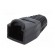 RJ45 plug boot | 6.5mm | Colour: black image 2