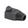 RJ45 plug boot | 6.5mm | Colour: black фото 4