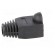 RJ45 plug boot | 6.5mm | Colour: black фото 7