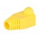 RJ45 plug boot | 6.5mm | Colour: yellow фото 6