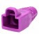 RJ45 plug boot | 6mm | Colour: purple image 1