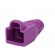 RJ45 plug boot | 6mm | Colour: purple image 2
