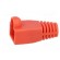 RJ45 plug boot | 6mm | Colour: red image 3