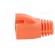 RJ45 plug boot | 8mm | Colour: orange image 3