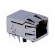 Connector: RJ45 | socket | PIN: 8 | shielded,PoE,with LED | THT | angled image 8