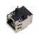 Socket | RJ45 | PIN: 8 | shielded,with LED | Layout: 8p8c | THT | angled image 2